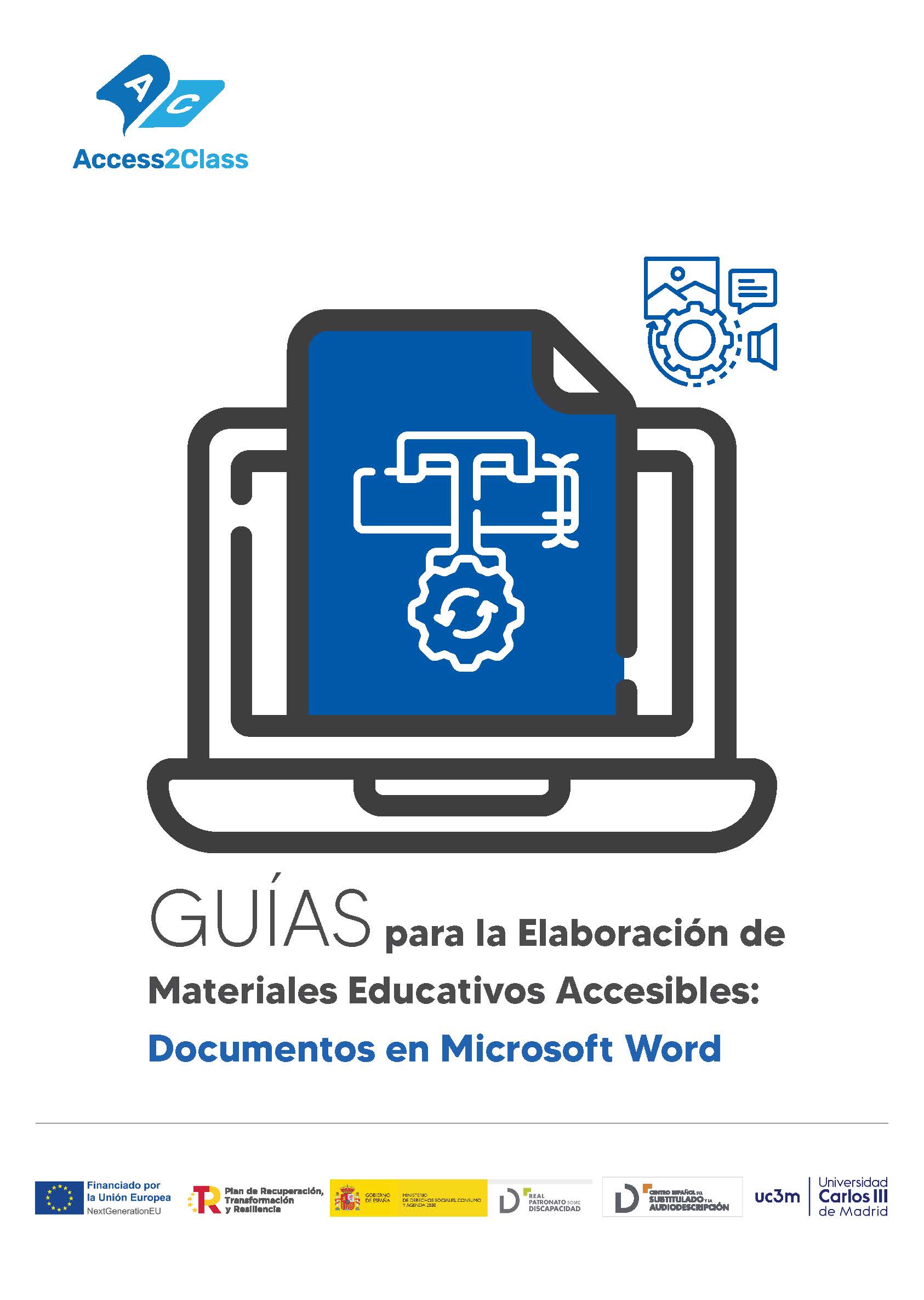 Guías para la elaboración de materiales educativos accesibles: documentos en Microsoft Word