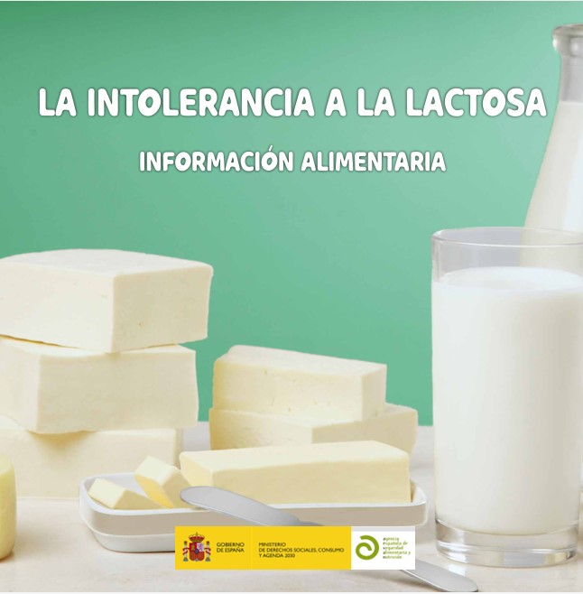 La intolerancia a la lactosa. Información alimentaria.