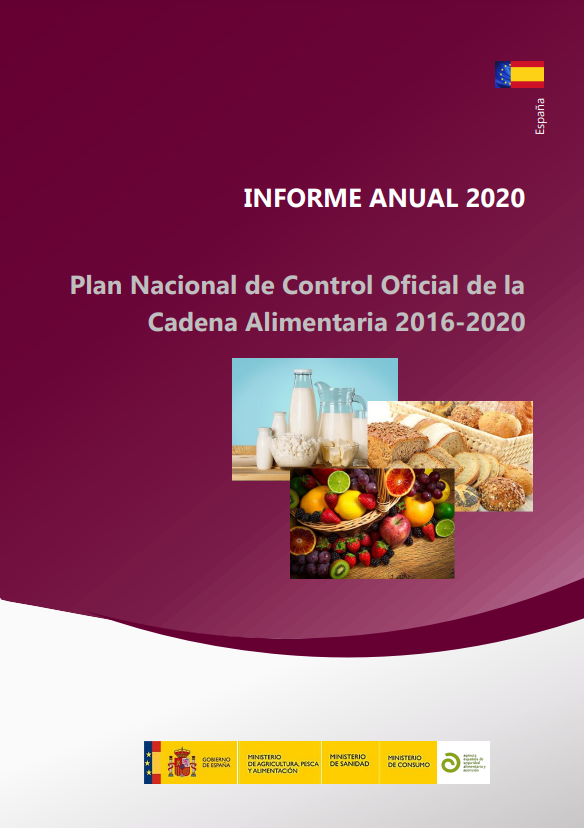 Informe anual del Plan Nacional de control oficial de la cadena alimentaria